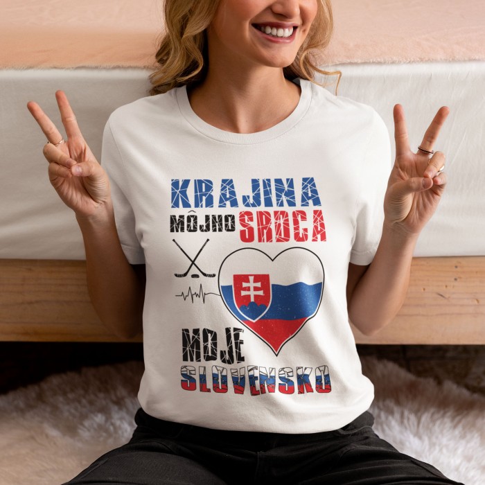 Dámske tričko Moje Slovensko